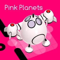Pink Planets - Small